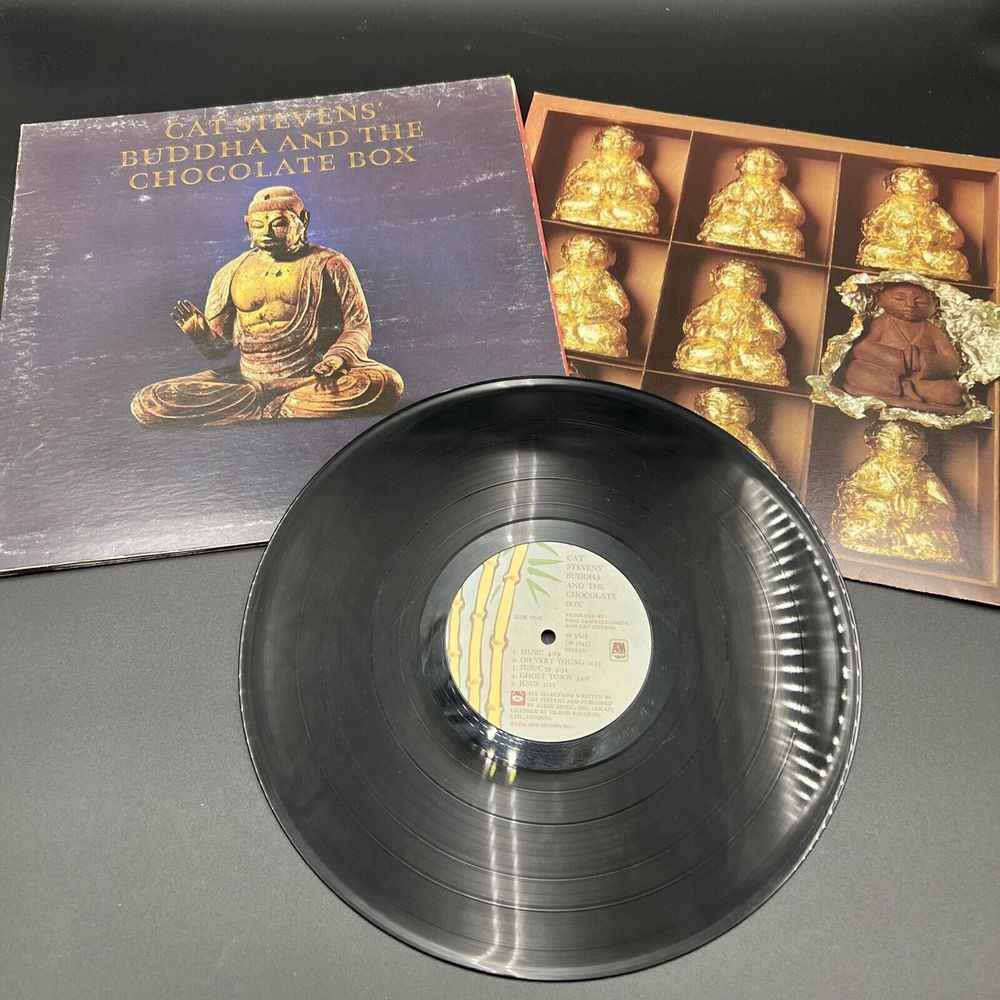 Cat Stevens Buddha And The Chocolate Box Vinyl 33 LP SP3623 A&M Records 1974